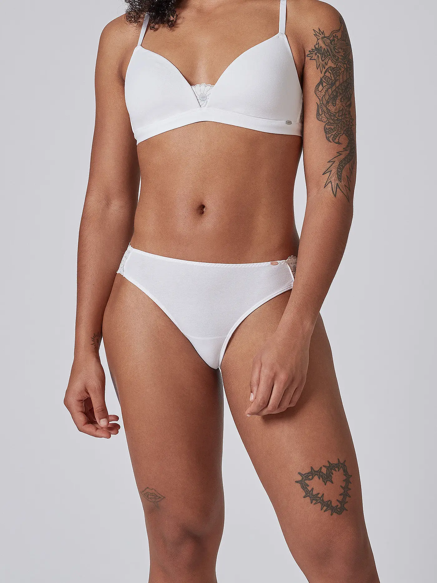 SKINY | Slip 2er Pkg white | 